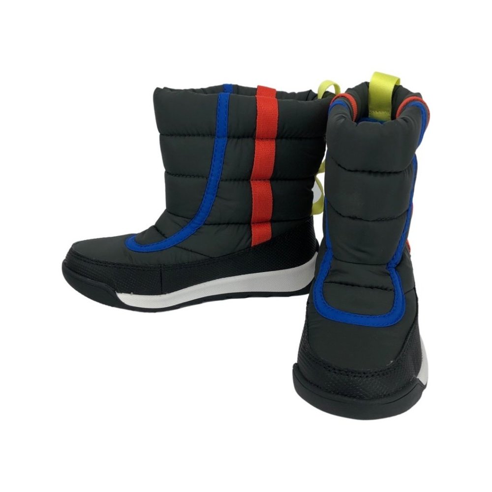 Sorel Whitney II Puffy Winter Snow Boots Unisex Boys Girls Sz 12 Mid WP NWOB